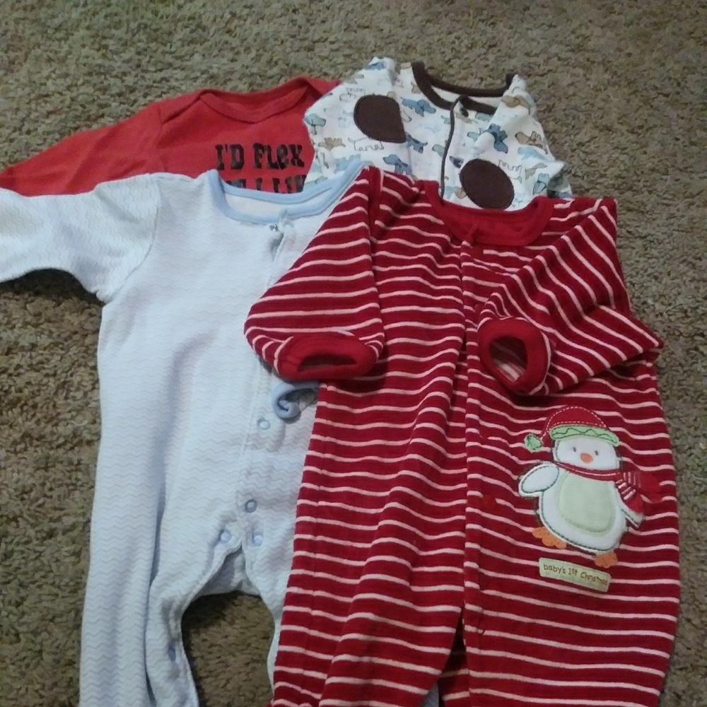 0-3 month long sleeves